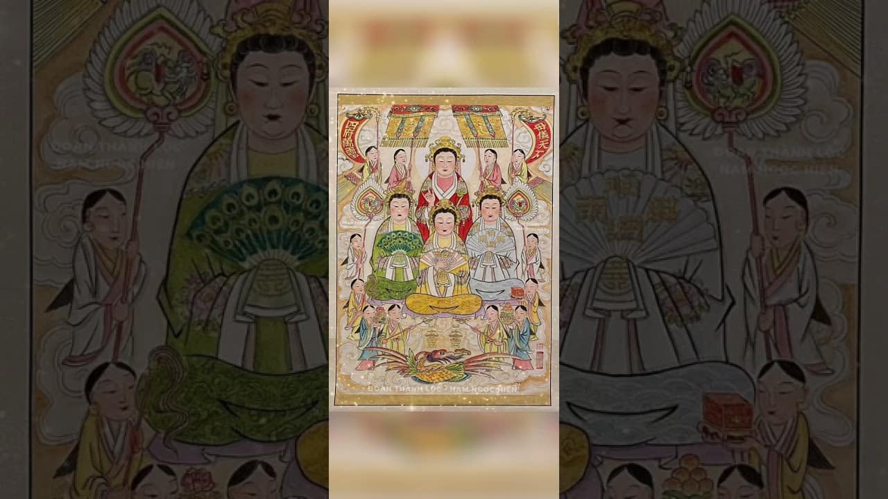 Kêu Gọi Công Đức Ấn Tống Tranh “CHÚNG DÂN CHI MẪU” - Mẹ Của Muôn Dân - Tứ Phủ Thánh Mẫu
