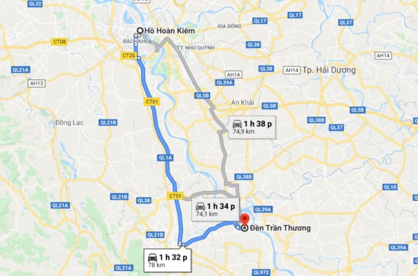 đền thờ đức thánh trần