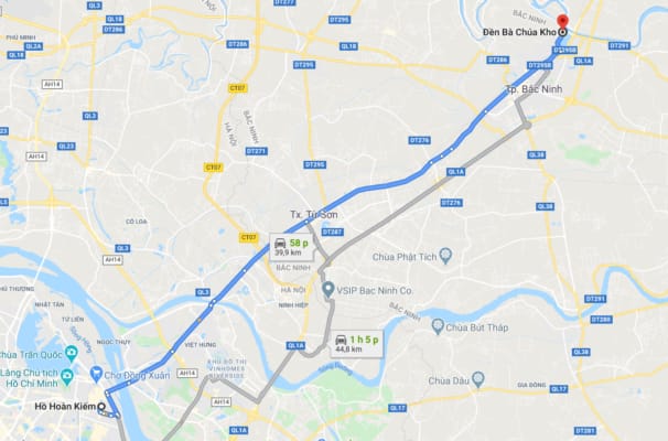 đền bà Chúa Kho Bắc Ninh