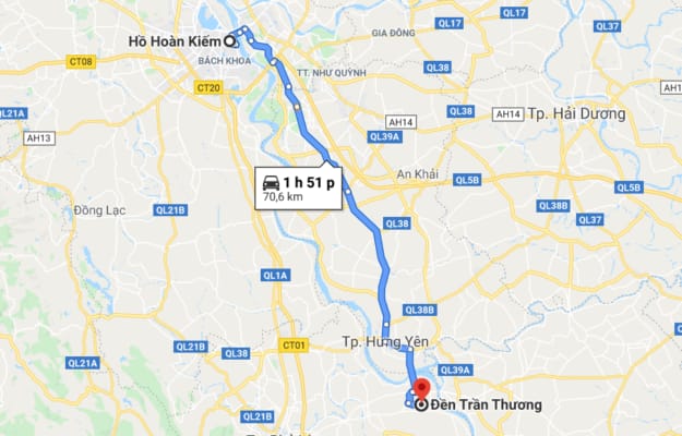 đền thờ đức thánh trần